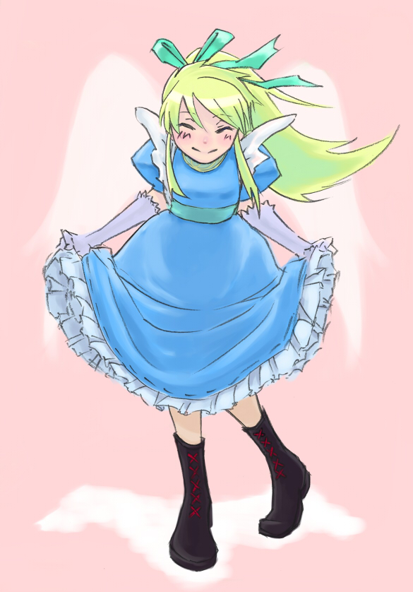 nina (breath of fire and 1 more) drawn by nyantiu