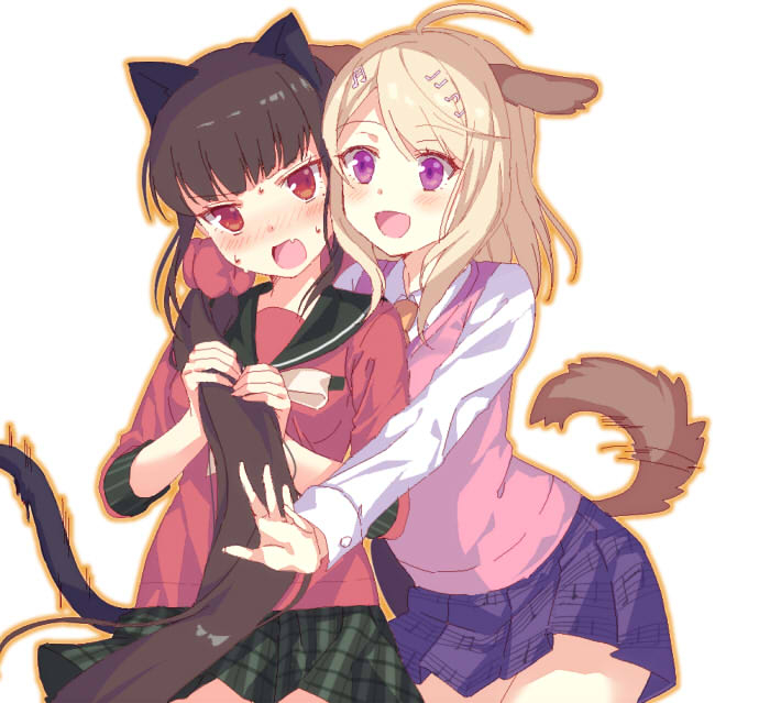 akamatsu kaede and harukawa maki (danganronpa and 1 more) drawn by yuraiko
