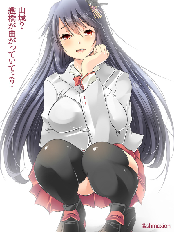 fusou (kantai collection) drawn by maki_(seventh_heaven_maxion)