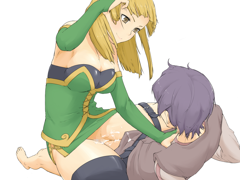 luka and claudia (mon-musu quest!) drawn by ishinoyari