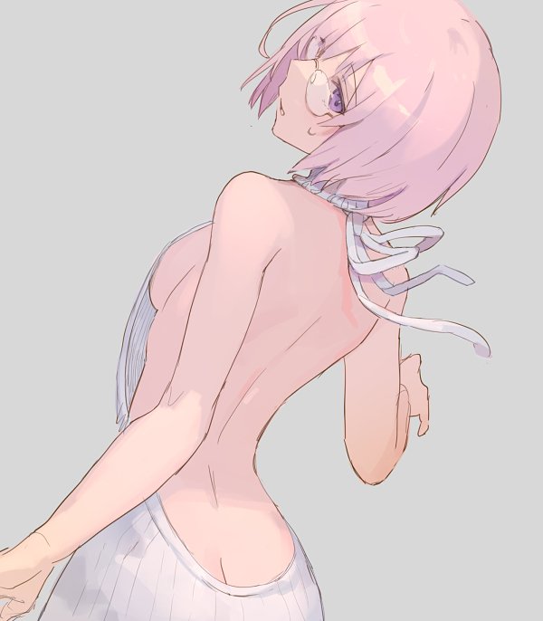 mash kyrielight (fate and 1 more) drawn by kawaguchi_(mojacome)