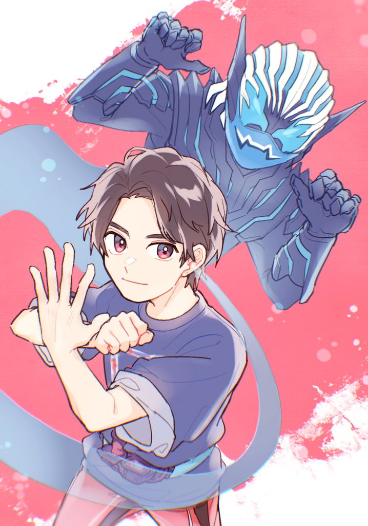 igarashi ikki and vice (kamen rider and 1 more) drawn by noky03