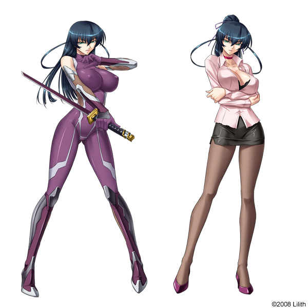 igawa asagi (taimanin and 1 more) drawn by kagami_hirotaka