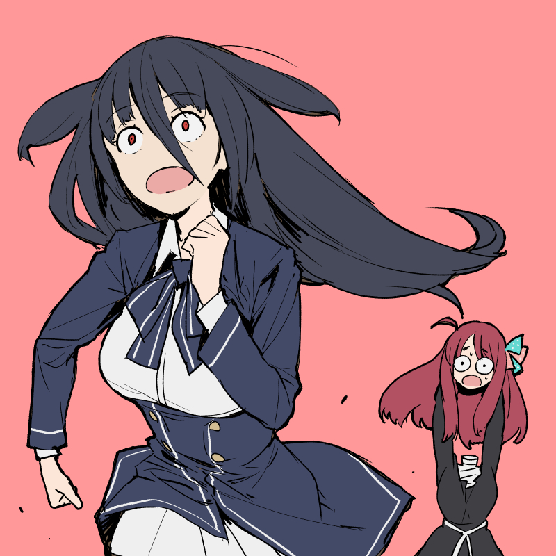 minamoto sakura and yamada tae (zombie land saga) drawn by onsen_tamago_(hs_egg)