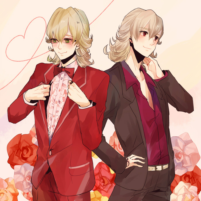 barnaby brooks jr. and ourobunny (tiger & bunny) drawn by poco24