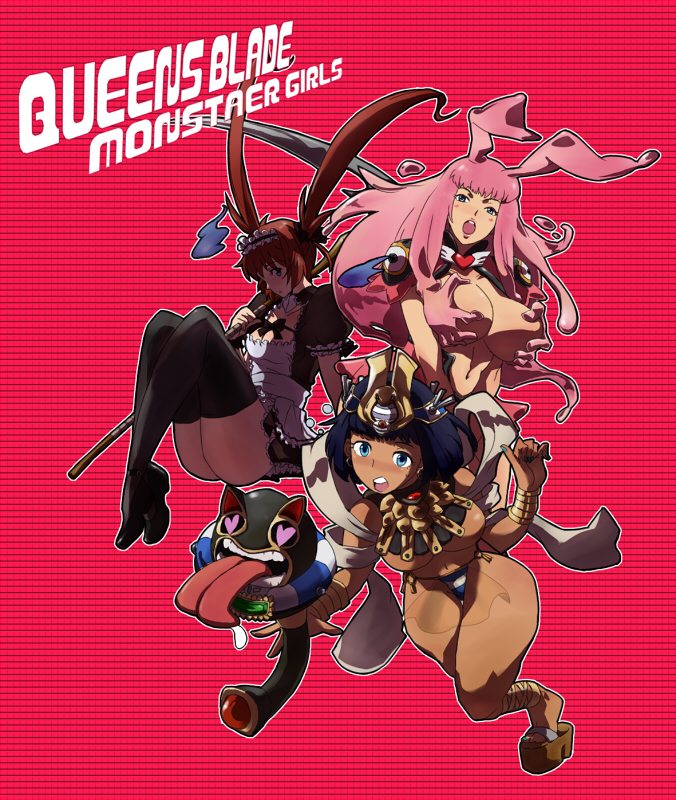 airi, menace, ancient princess menace, melona, protean assassin melona, and 1 more (queen's blade) drawn by kon_(kdash)