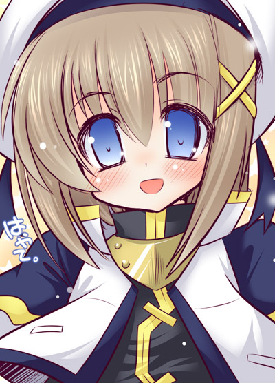 yagami hayate (lyrical nanoha and 2 more) drawn by shiitake_miya_donko
