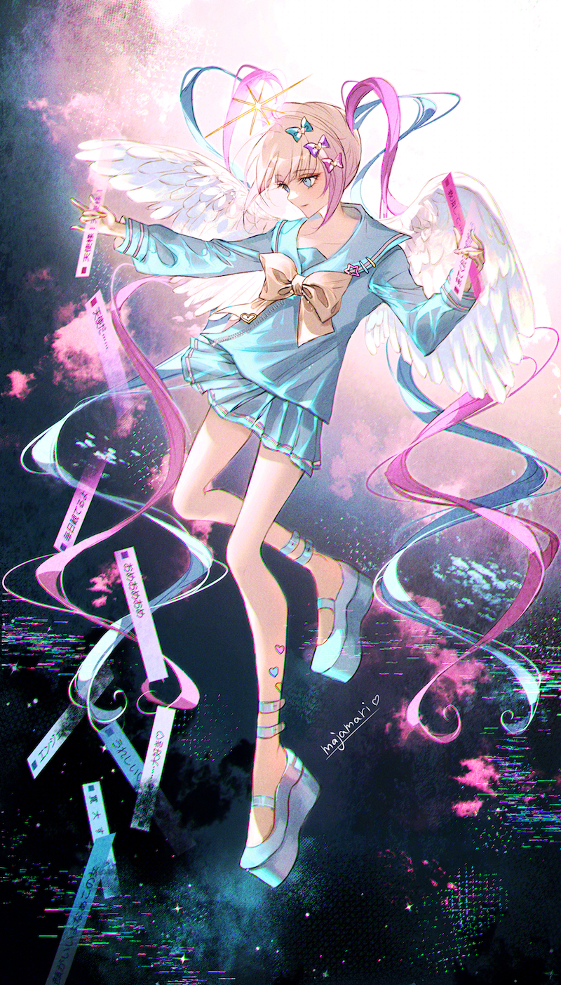 chouzetsusaikawa tenshi-chan (needy girl overdose) drawn by majamari