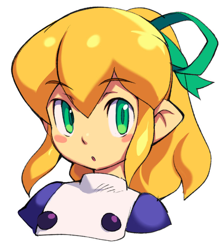 roll (mega man) drawn by metata and toufu_yarou