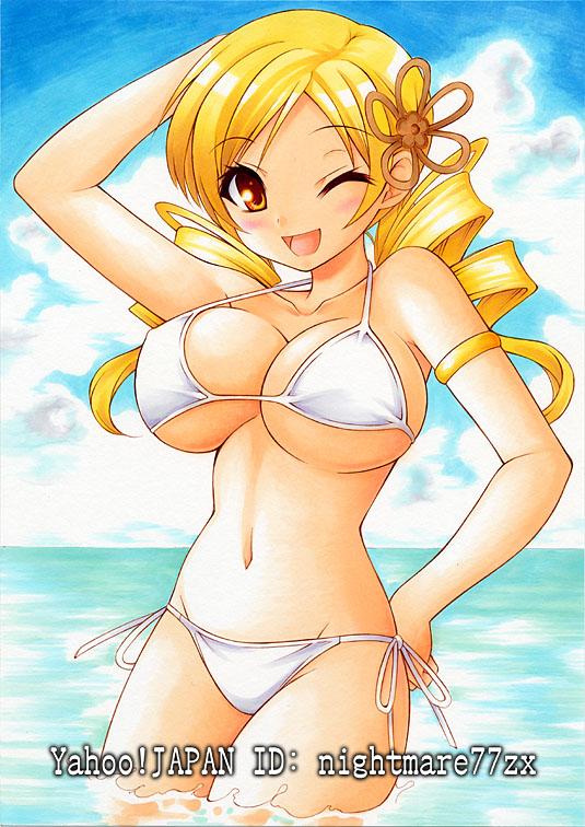 tomoe mami (mahou shoujo madoka magica) drawn by nightmare77zx