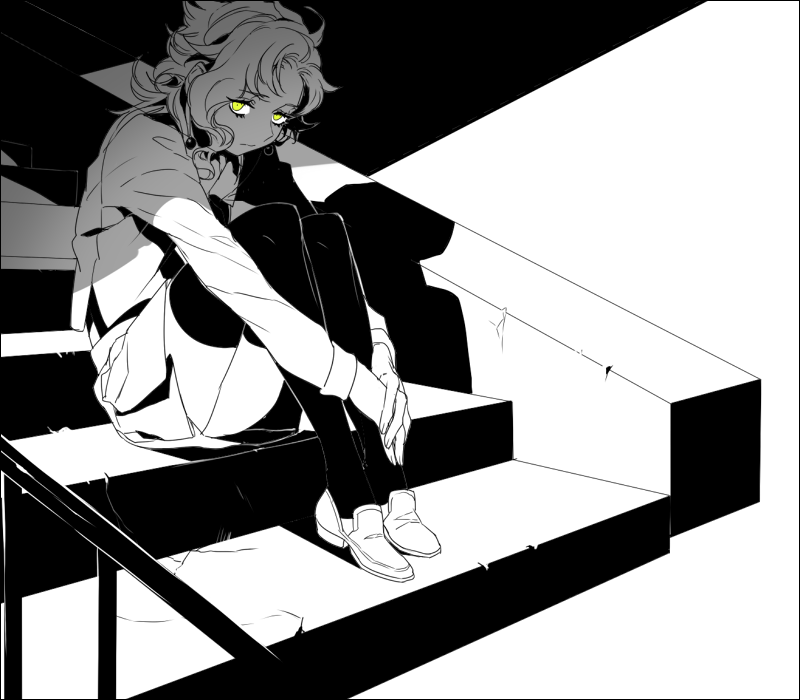 kakyoin noriaki (jojo no kimyou na bouken and 1 more) drawn by xenoc