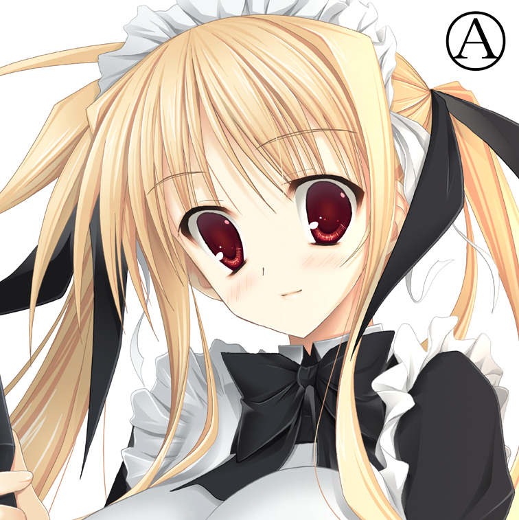fate testarossa and bardiche (lyrical nanoha and 1 more) drawn by ashermes