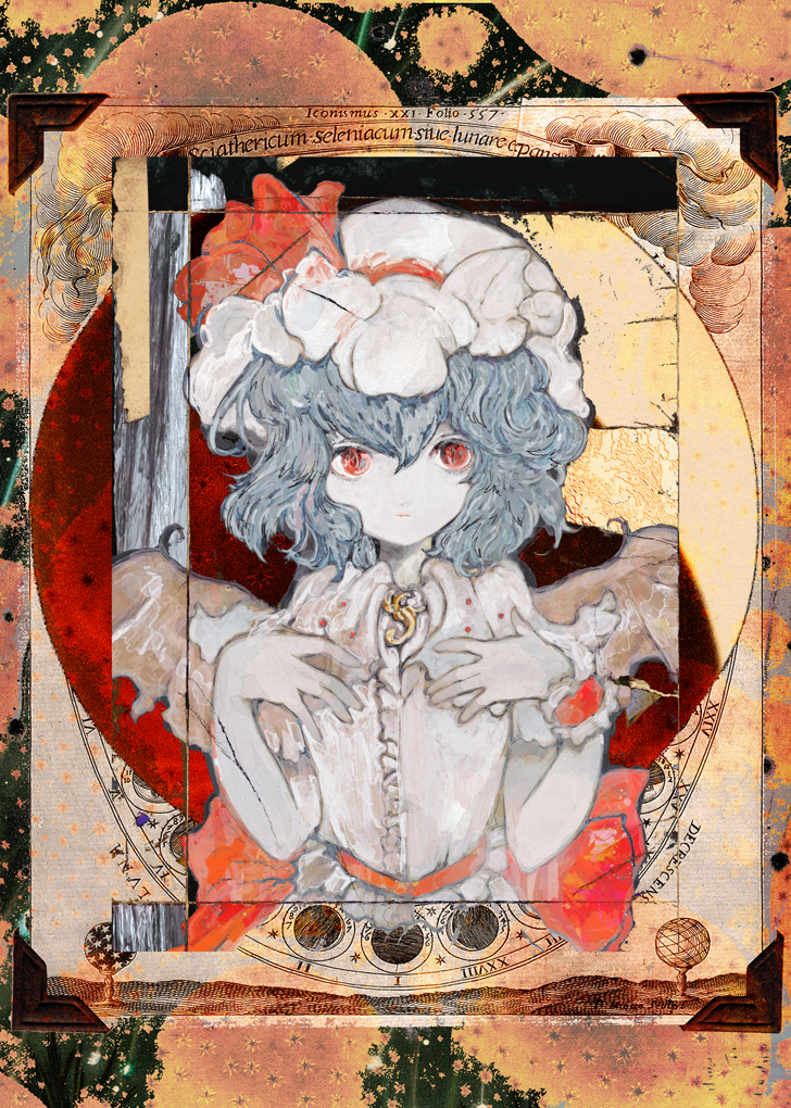 remilia scarlet (touhou and 1 more) drawn by tsukamoto_anabone