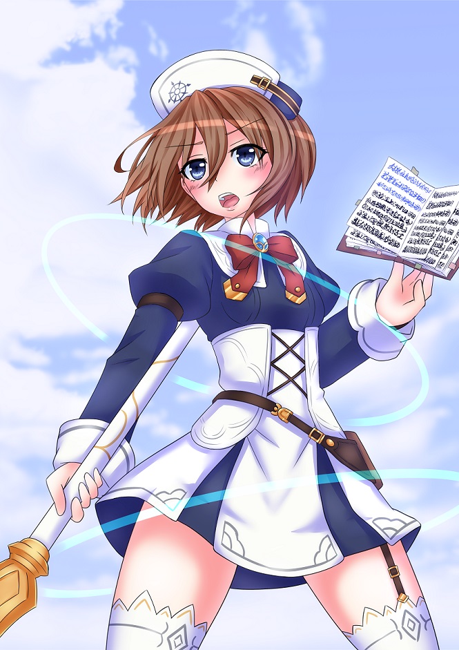 blanc (neptune and 1 more) drawn by hechima-bushi