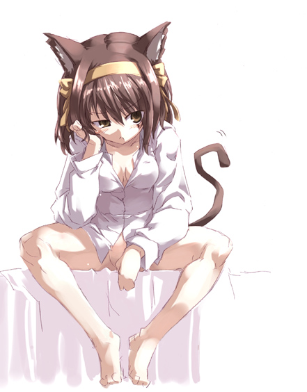 suzumiya haruhi (suzumiya haruhi no yuuutsu) drawn by tokyo_(great_akuta)
