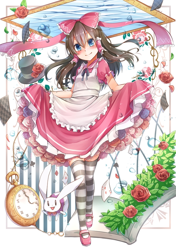hakurei reimu (touhou and 1 more) drawn by uruha_(yw1109)