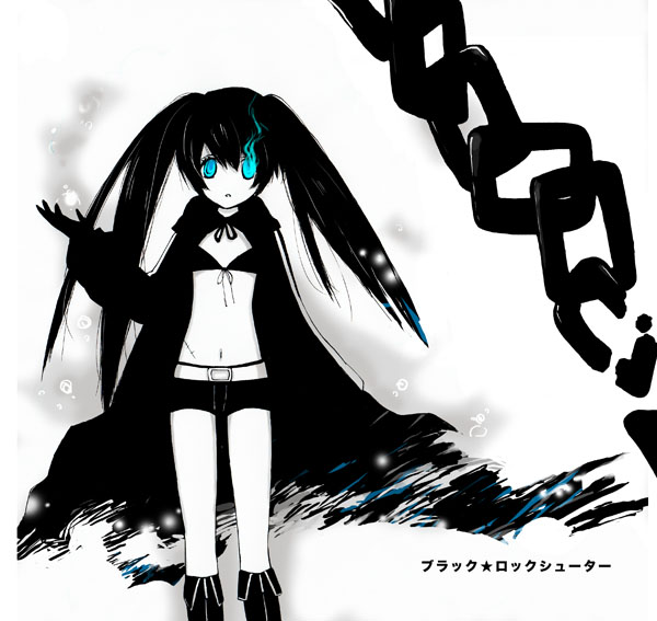 black rock shooter (black rock shooter) drawn by nanami_(fuku)