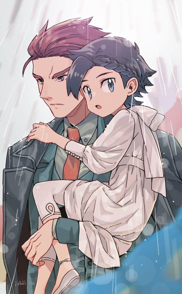 ethan and lance (pokemon and 1 more) drawn by xichii