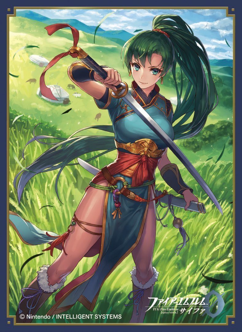 lyn (fire emblem and 2 more) drawn by cuboon
