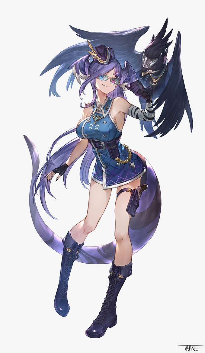 selen tatsuki and ember (nijisanji and 1 more) drawn by jun_wei