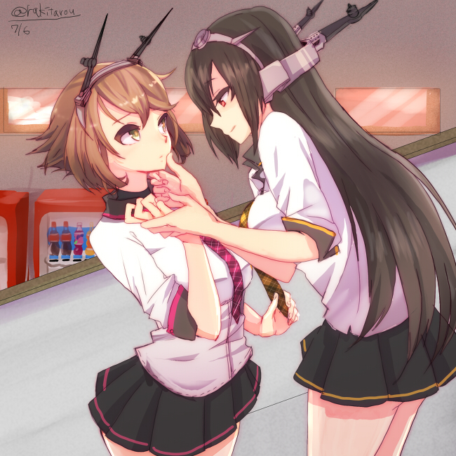 nagato and mutsu (kantai collection and 1 more) drawn by yukiyanagi_raki