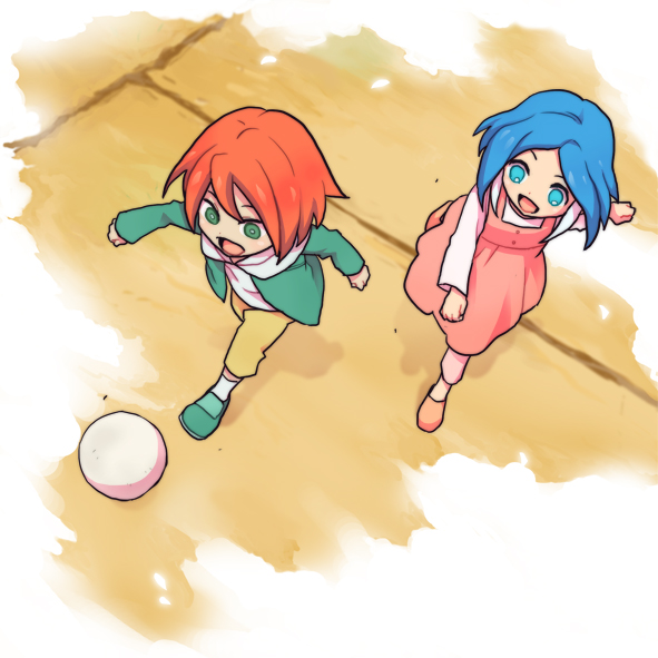 kiyama hiroto and urubida (inazuma eleven) drawn by nomuo_(shiromi)