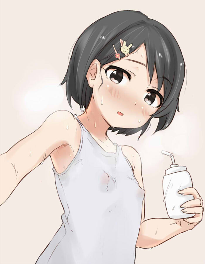 sasaki chie (idolmaster and 1 more) drawn by naltal
