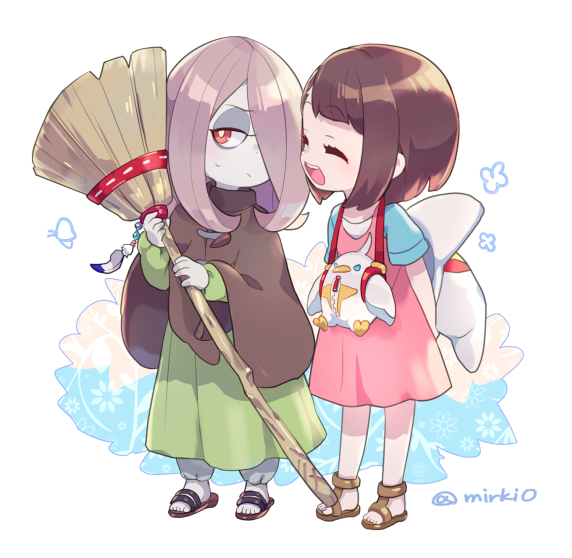kagari atsuko, sucy manbavaran, and alcor (little witch academia) drawn by komoreg