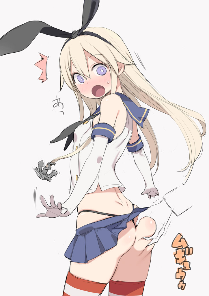 admiral and shimakaze (kantai collection) drawn by nora_higuma