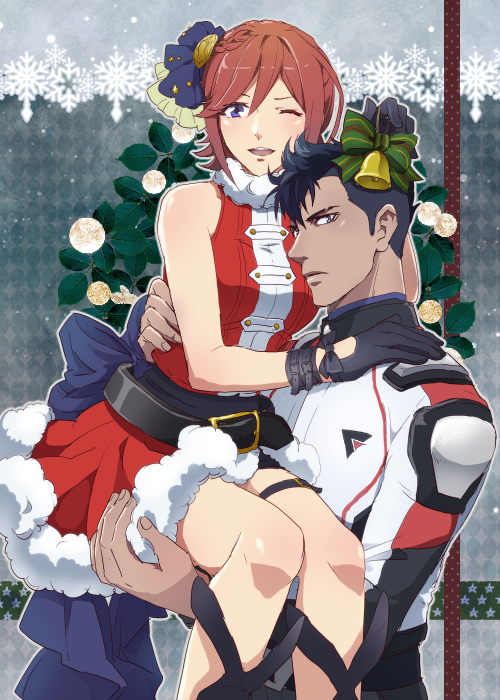 kaname buccaneer and messer ihlefeld (macross and 1 more) drawn by cero_(cerocero)