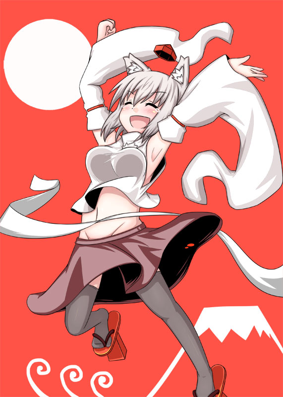 inubashiri momiji (touhou) drawn by chickenman