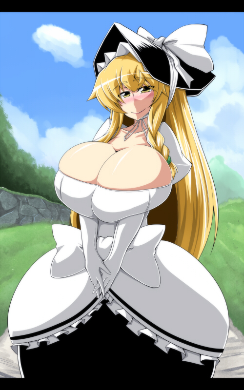 kirisame marisa (touhou and 1 more) drawn by regls