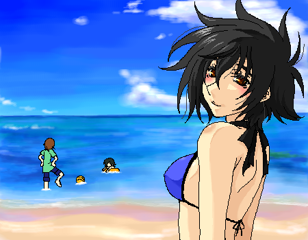 haro, setsuna f. seiei, lockon stratos, and allelujah haptism (gundam and 1 more) drawn by reno-kichi
