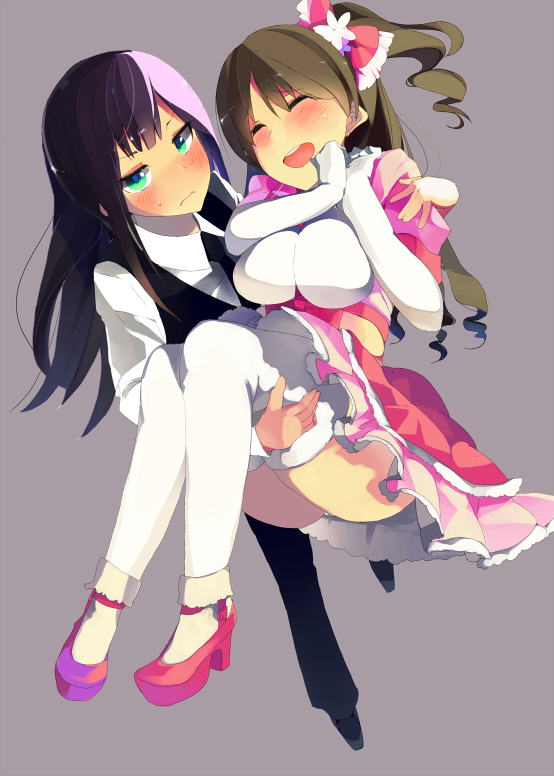 shibuya rin and shimamura uzuki (idolmaster and 1 more) drawn by eightman