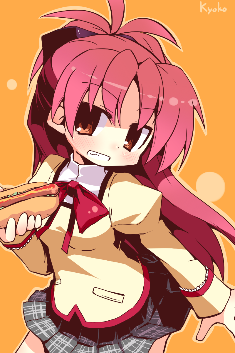 sakura kyoko (mahou shoujo madoka magica) drawn by nanateru