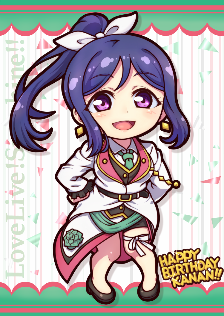 matsuura kanan (love live! and 1 more) drawn by miloku