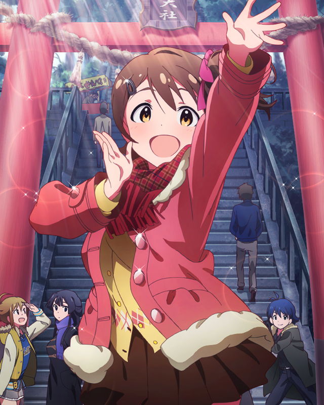 ibuki tsubasa, mogami shizuka, kasuga mirai, and hayasaka sora (idolmaster and 1 more)