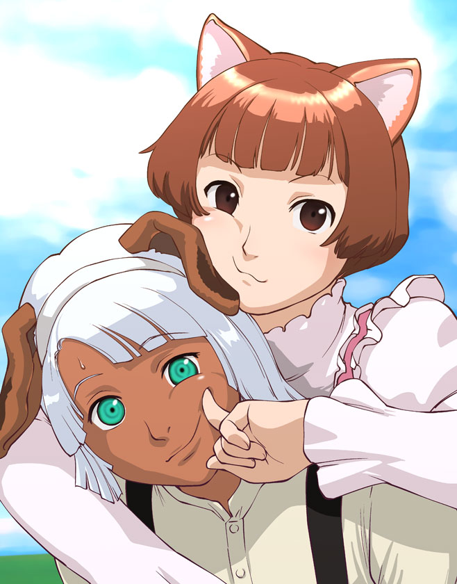 loran cehack and sochie heim (gundam and 1 more) drawn by ueyama_michirou