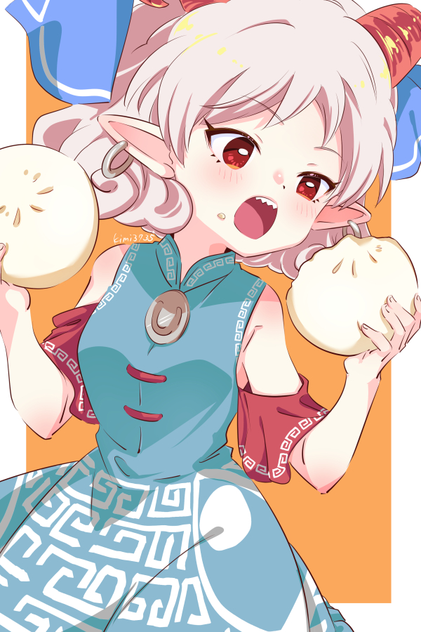 toutetsu yuuma (touhou) drawn by kimi3735
