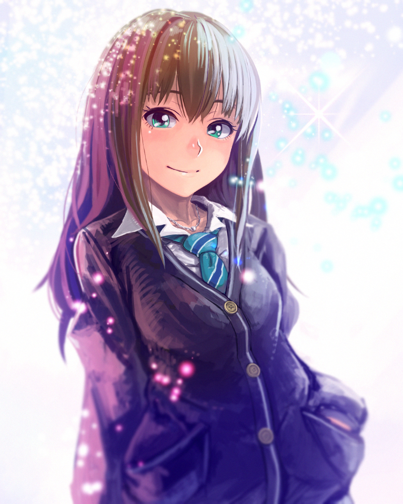 shibuya rin (idolmaster and 1 more) drawn by mozuk