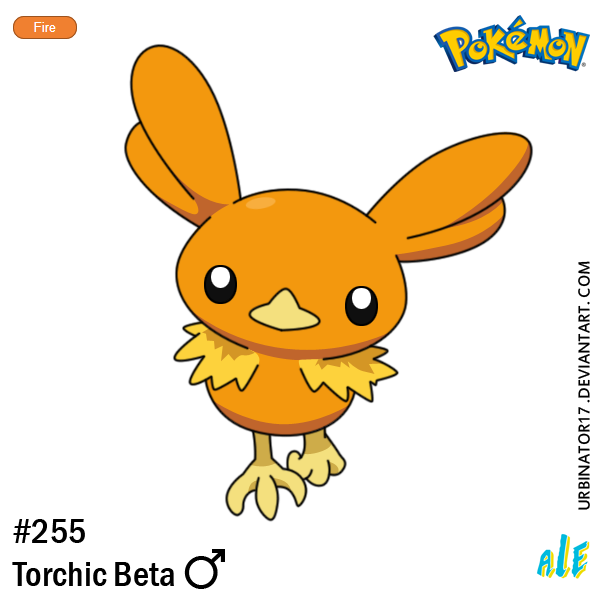 torchic (pokemon and 1 more) drawn by urbinator17