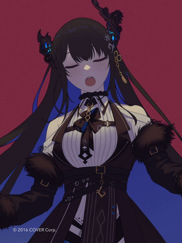 nerissa ravencroft (hololive and 1 more) drawn by seica