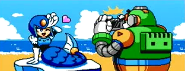 splash woman and auto (mega man and 1 more)