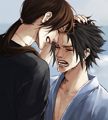 uchiha sasuke and uchiha itachi (naruto) drawn by lily_(artist)