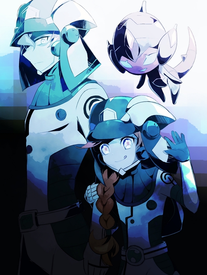 poipole, zossie, and dulse (pokemon and 1 more) drawn by ric