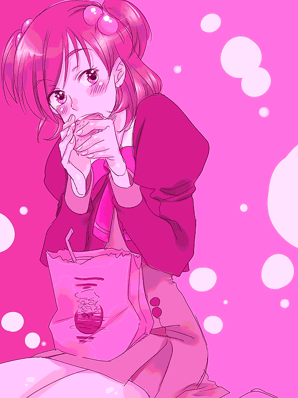 yumehara nozomi (precure and 1 more) drawn by kumonosuke