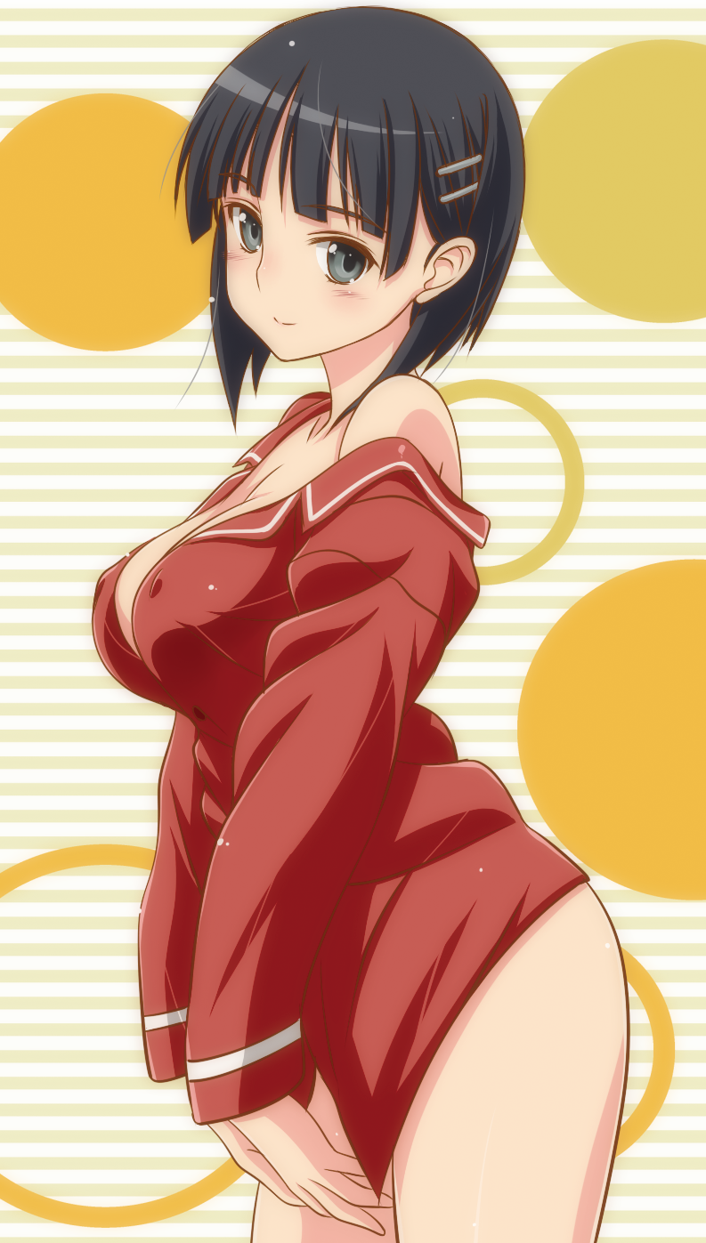 kirigaya suguha (sword art online) drawn by umyonge_(lkakeu)