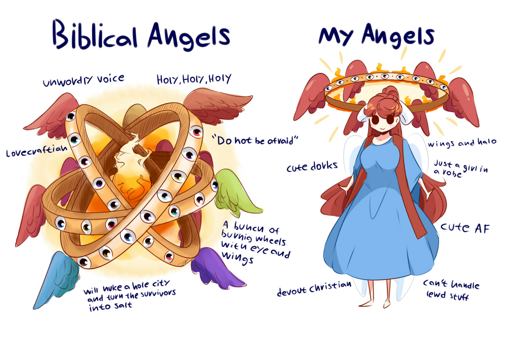 Biblically Accurate Angel Danbooru