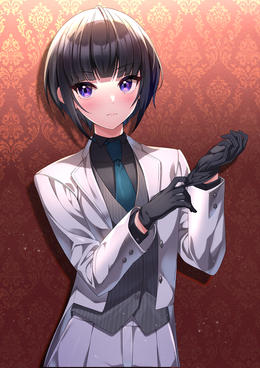 shirayuki chiyo (idolmaster and 2 more) drawn by sutoroa