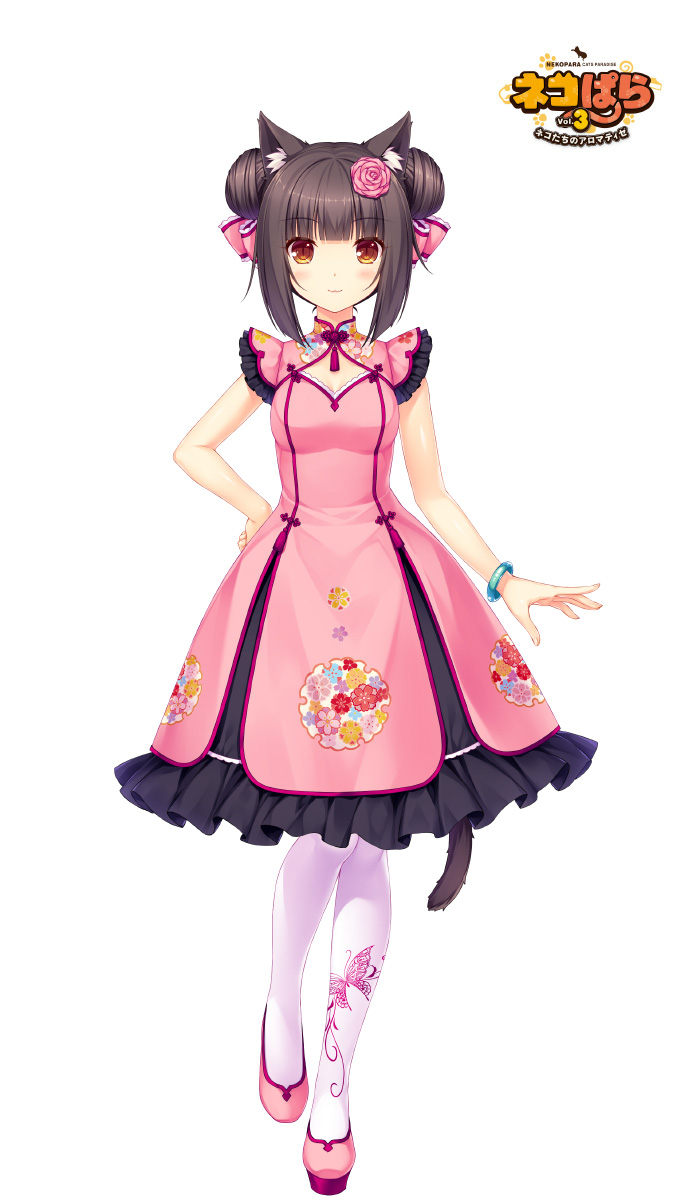 chocola (nekopara) drawn by sayori_(neko_works)